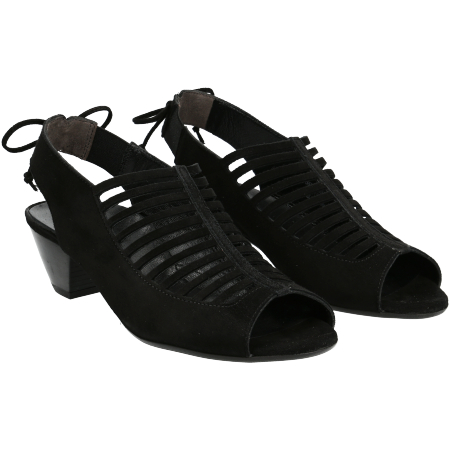 paul green black sandals