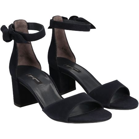paul green black sandals