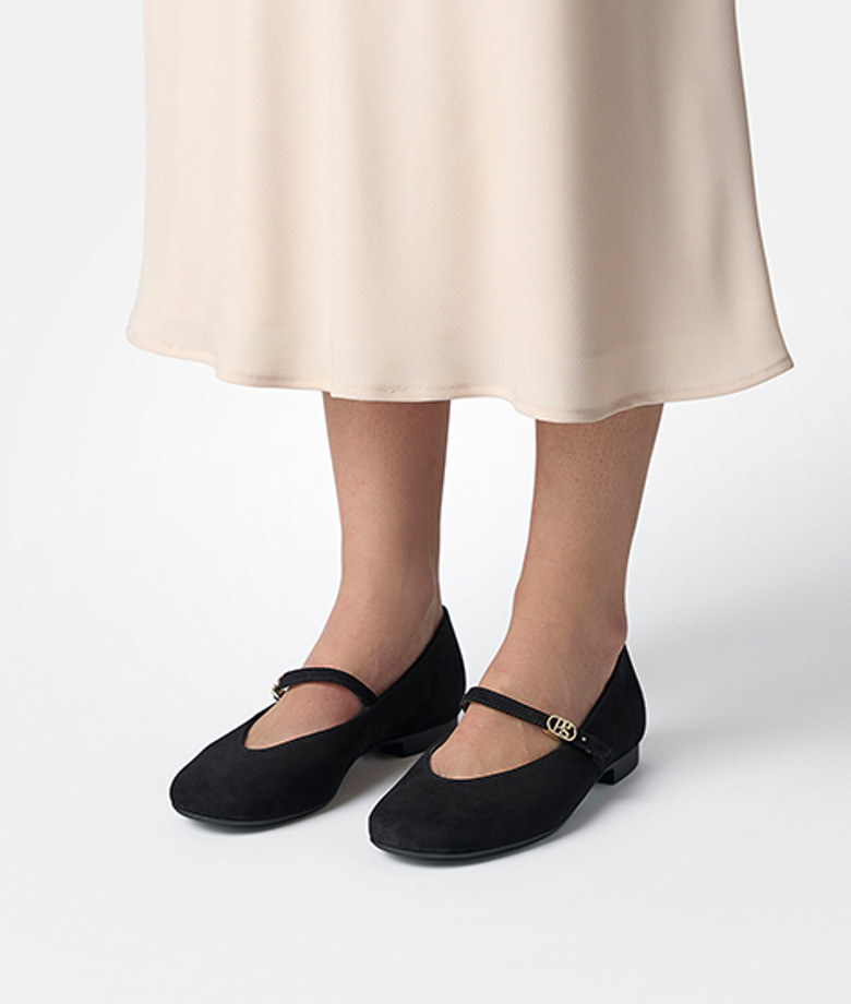 Paul Green 1189-029 Ballerina in schwarz