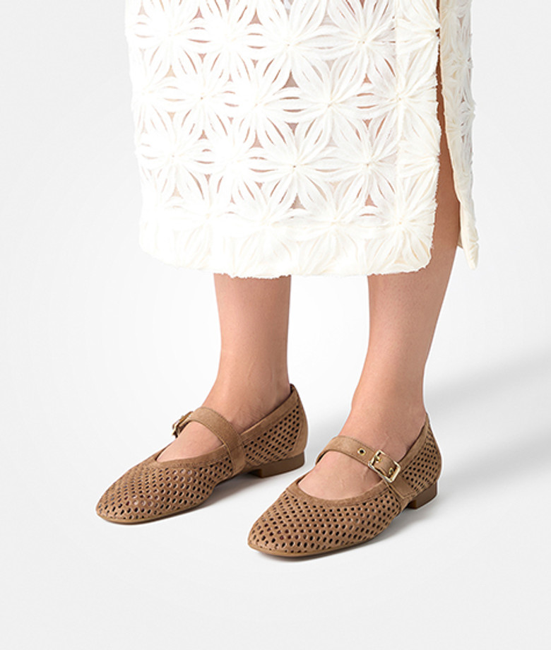 Paul Green 1213-029 Ballerina in braun