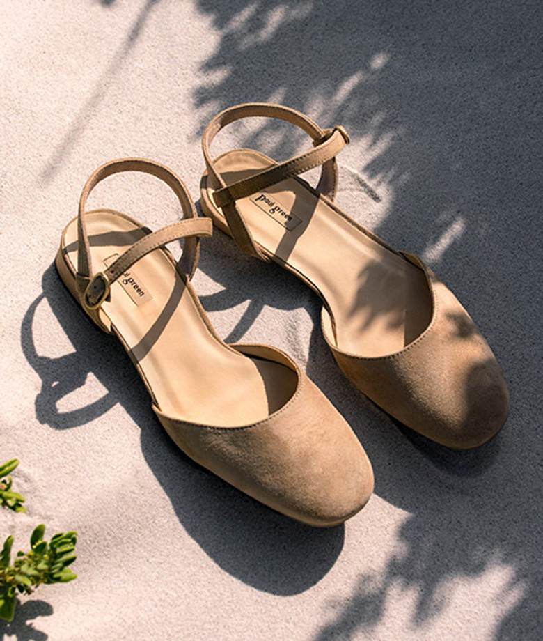 Paul Green 3843-047 Peeptoes & Slingpumps in beige