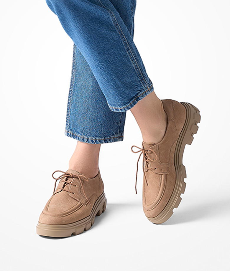 Paul Green 1172-038 Schnürschuhe in beige