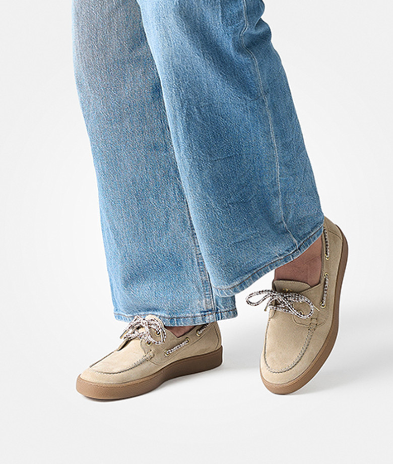 Paul Green 1185-018 Schnürschuhe in beige