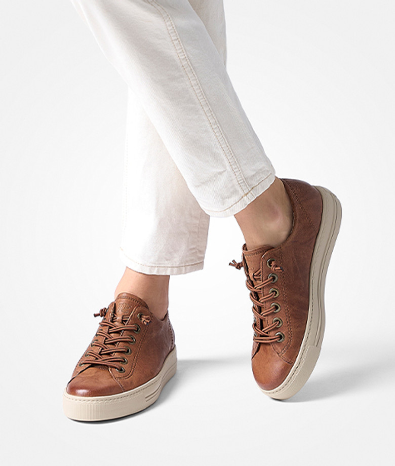 Paul Green 4081-618 Sneaker in braun