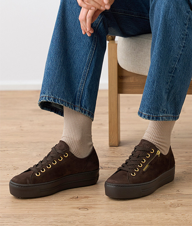 Paul Green 5006-250 Sneaker in braun