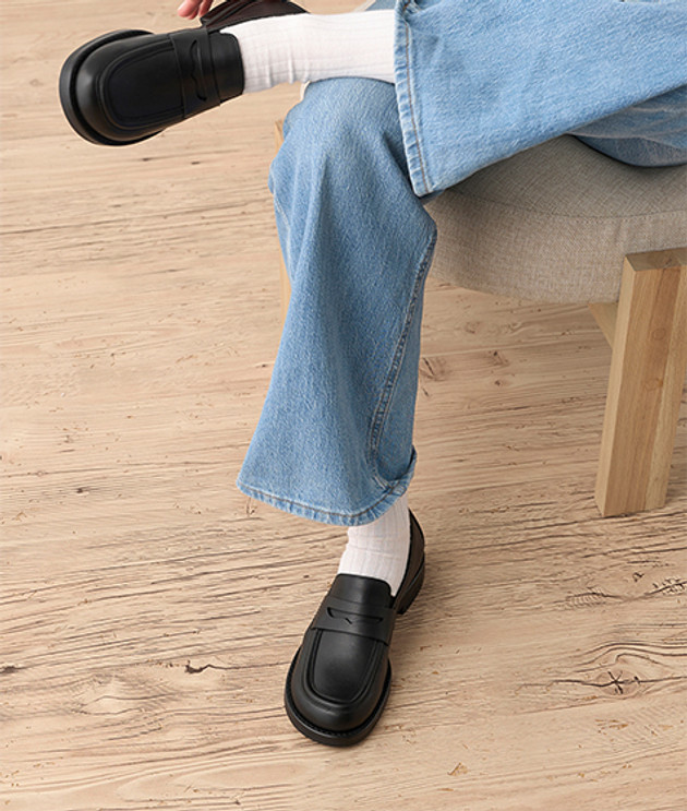 Paul Green 1239-004 Slipper & Mokassin in schwarz