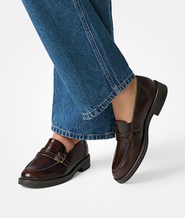 Paul Green 1174-018 Slipper & Mokassin in braun