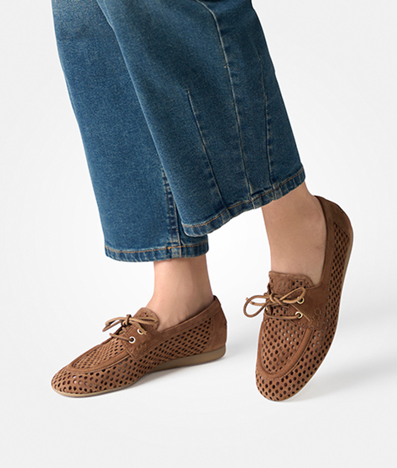 Paul Green 1218-009 Slipper & Mokassin in braun