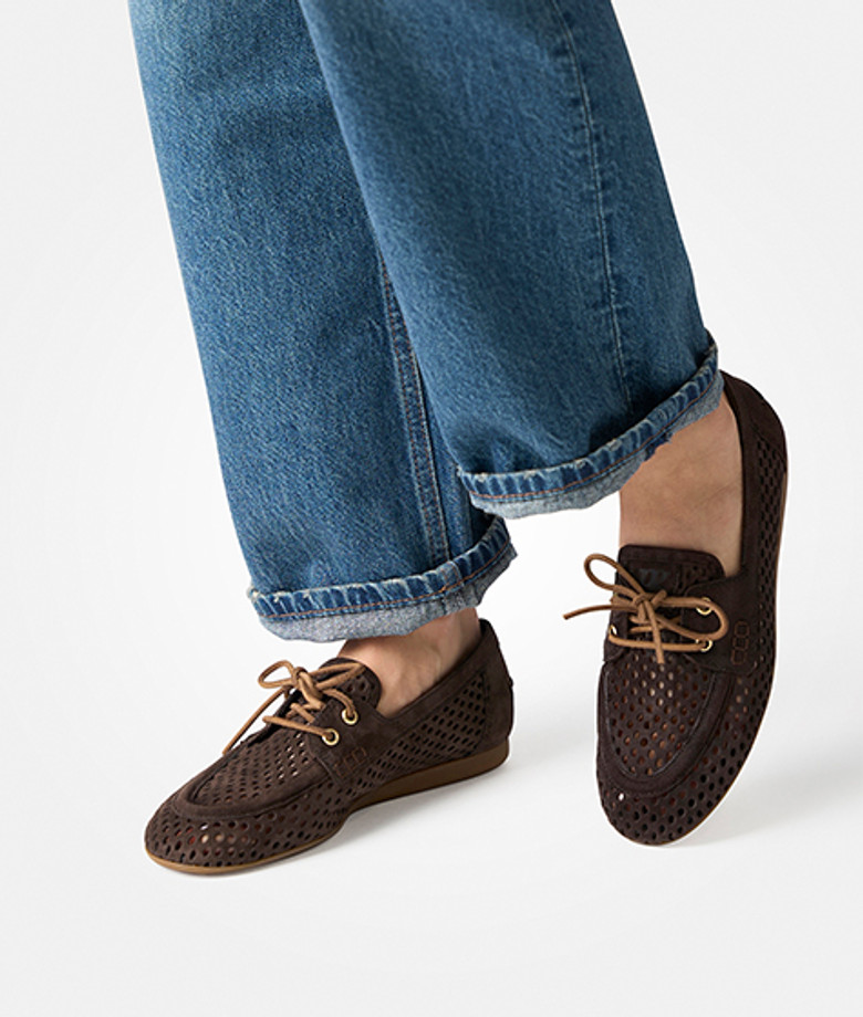 Paul Green 1218-039 Slipper & Mokassin in braun