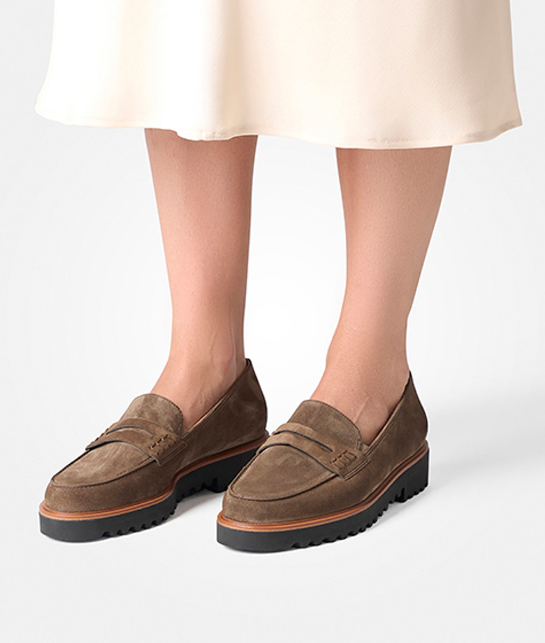 Paul Green 2694-110 Slipper & Mokassin in braun