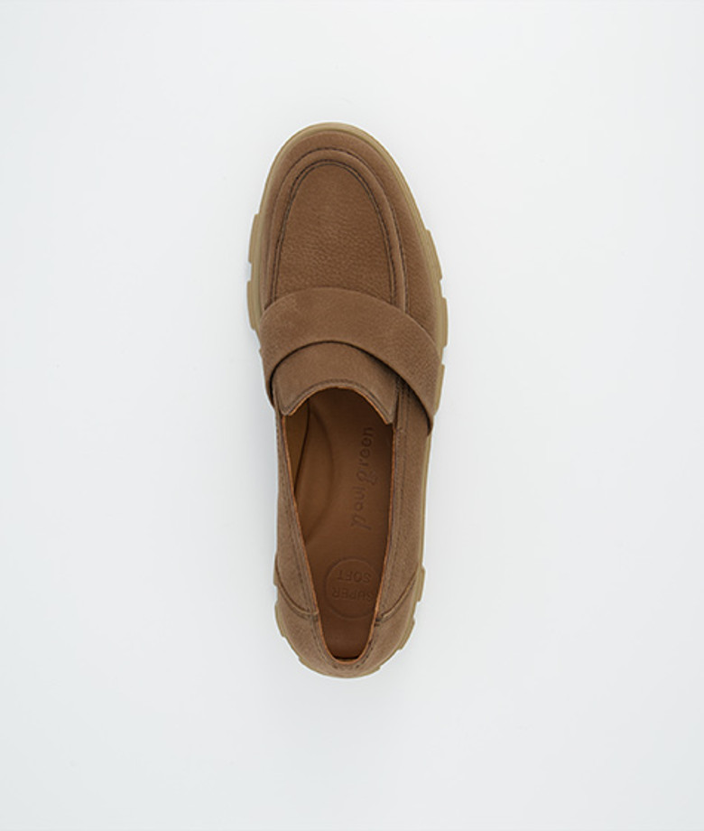 Paul Green 1173-038 Slipper & Mokassin in braun