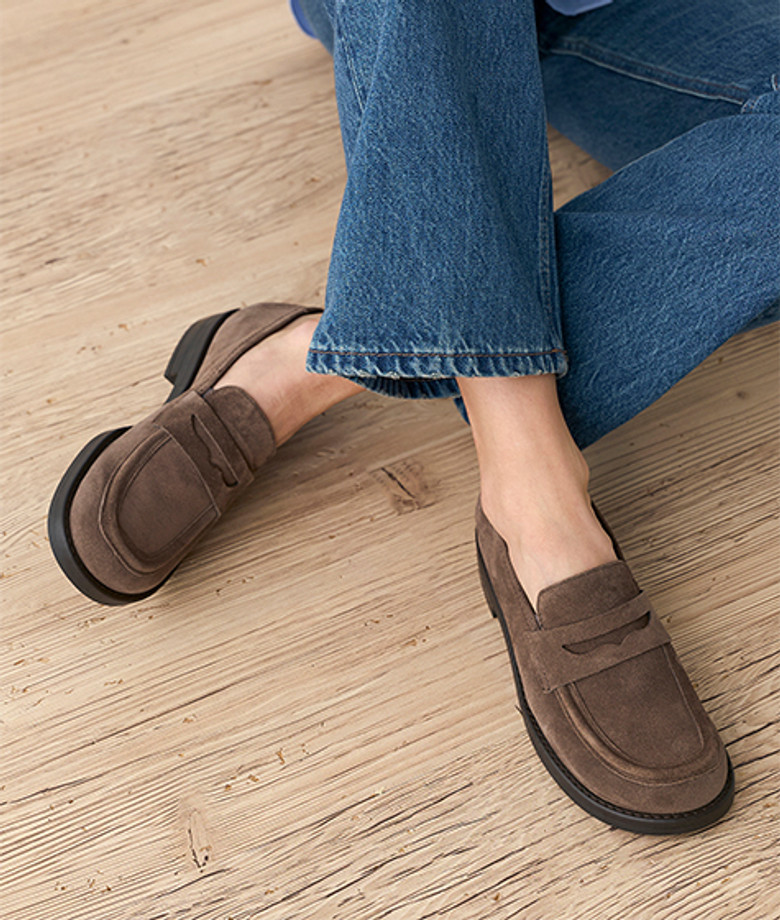 Paul Green 1239-003 Slipper & Mokassin in braun