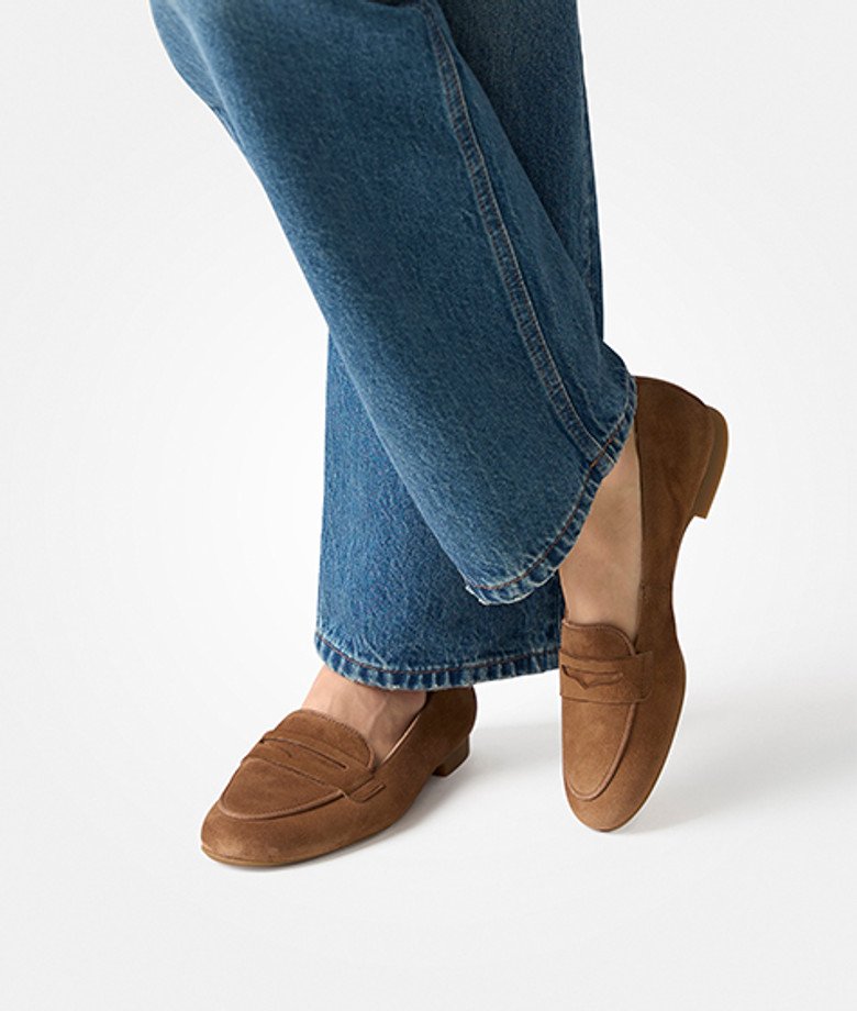 Paul Green 1207-039 Slipper & Mokassin in braun