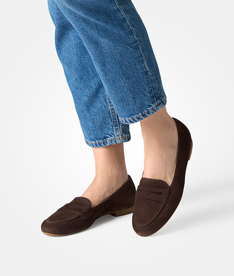 Paul Green 1207-049 Slipper & Mokassin in braun