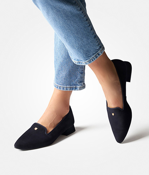 Paul Green 1099-035 Slipper & Mokassin in blau online kaufen