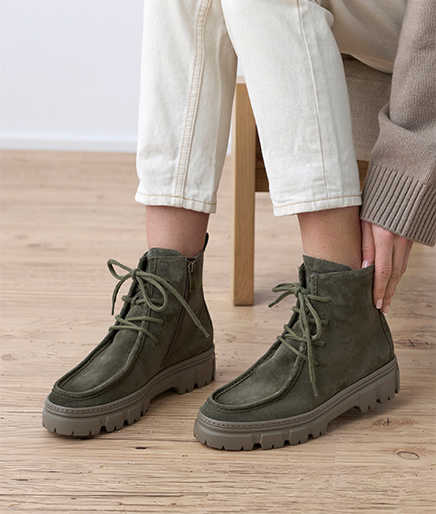 Paul Green 5499-045 Boots in grün