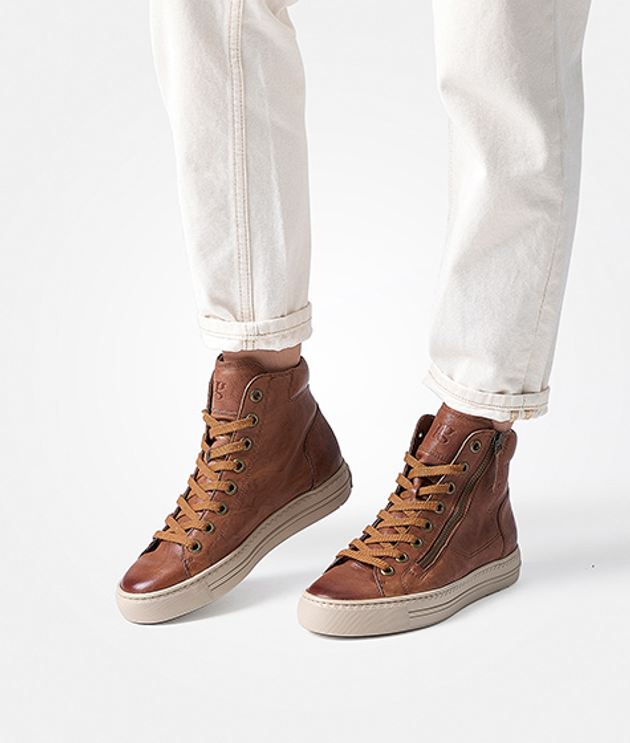 Paul Green 4024-358 Sneaker in braun