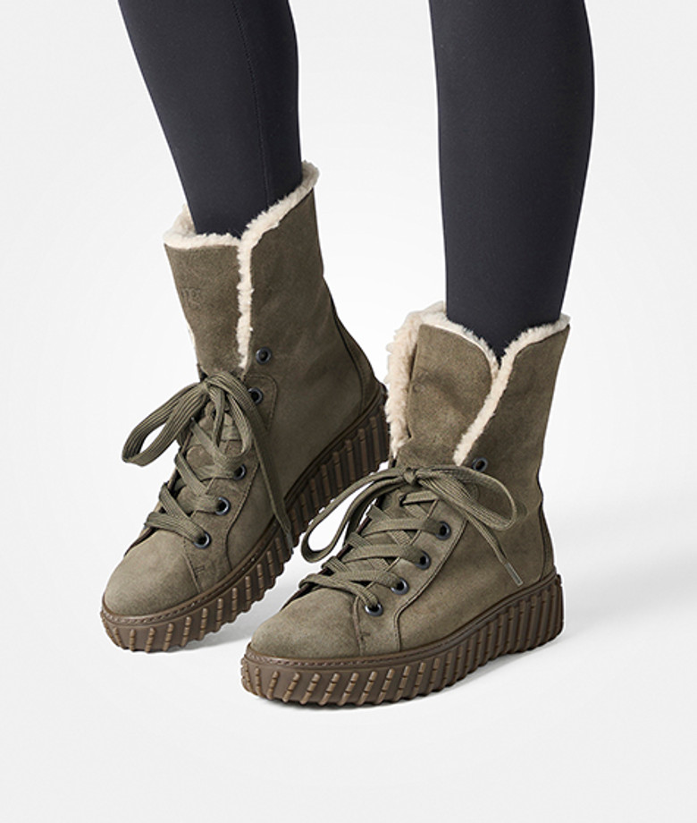 Paul Green 5449-008 Warmfutter in grün