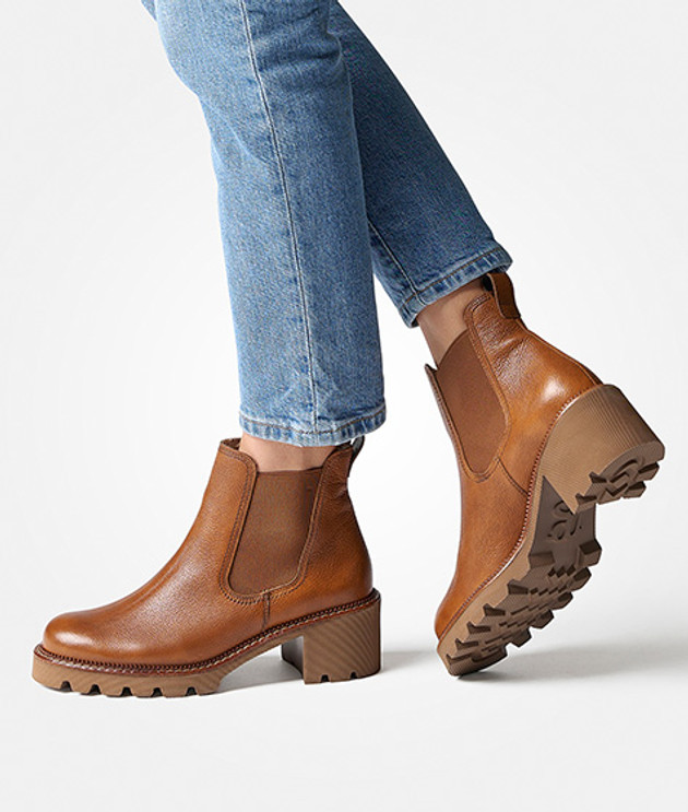 Paul Green 8076-026 Warmfutter in braun