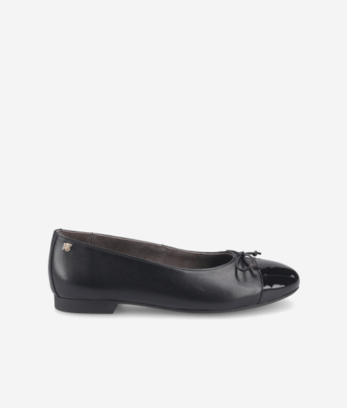 Paul Green 1000-015, Ballerina in Schwarz für Damen, Größe 42,5