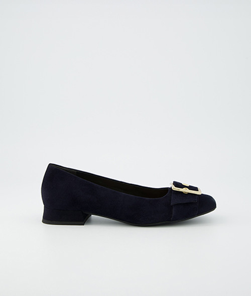 Paul Green 3855-049, Ballerina in Blau für Damen, Größe 38,5