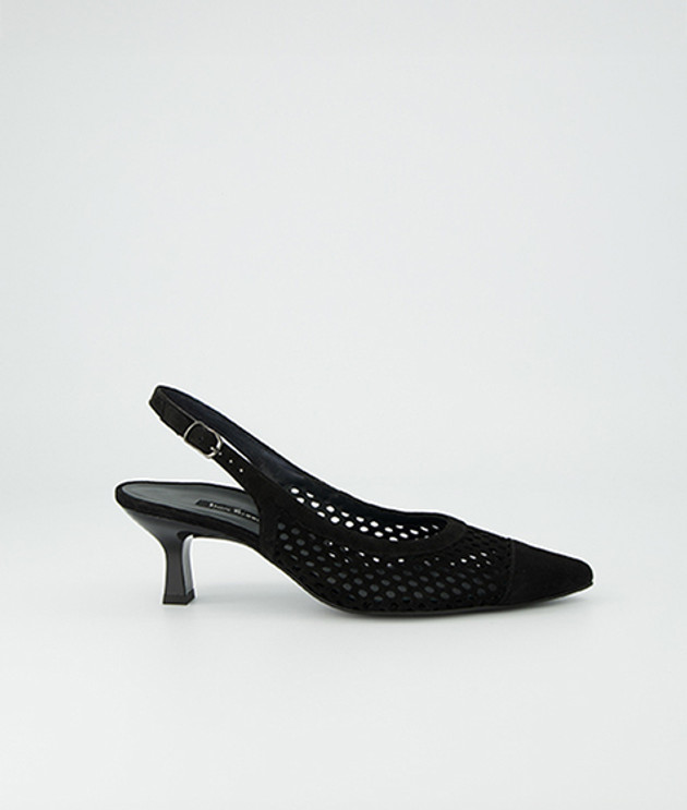 Paul Green 6222-029 Peeptoes & Slingpumps in schwarz