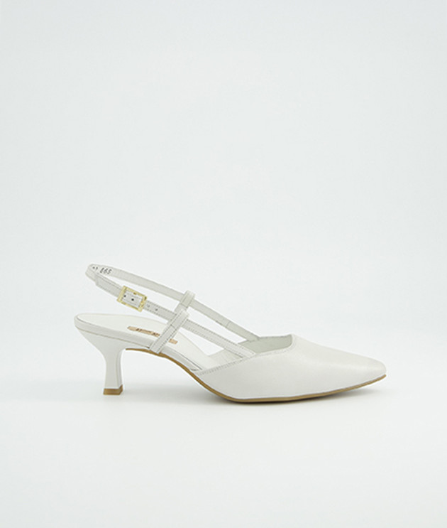 Paul Green 7992-119 Peeptoes & Slingpumps in weiß