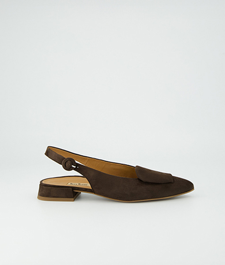 Paul Green 6090-089 Peeptoes & Slingpumps in braun