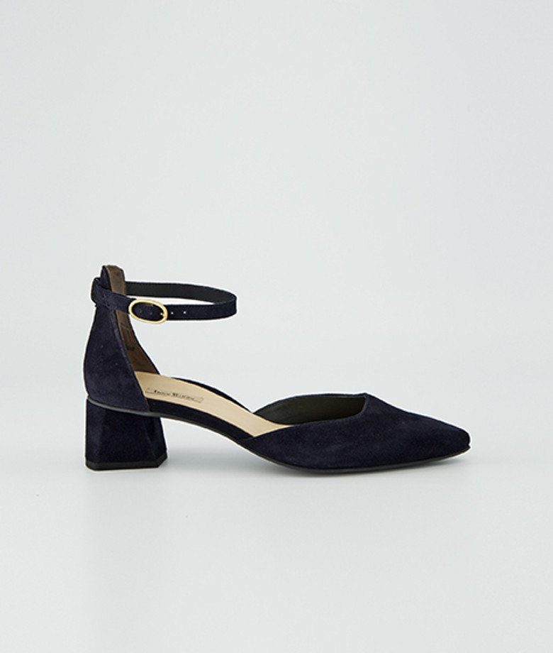 Paul Green 3820-040 Peeptoes & Slingpumps in blau