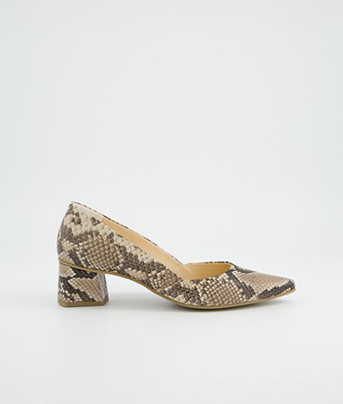 Paul Green 3815-139, Pumps in Beige kombiniert für Damen, Größe 37