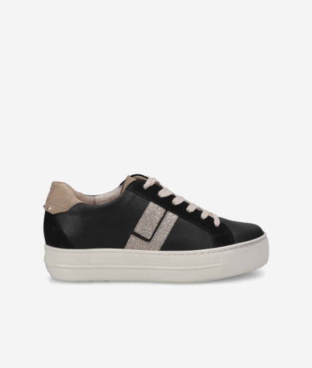 Paul Green 5430-03 Sneaker in schwarz