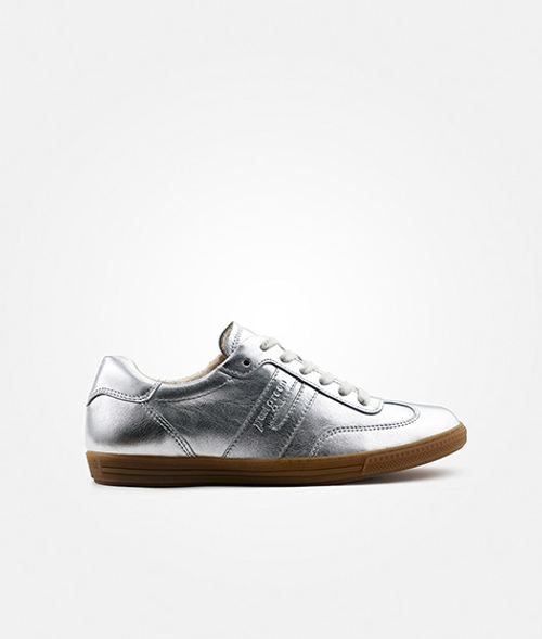 Paul Green 5350-055, Sneaker in Silber für Damen, Größe 37