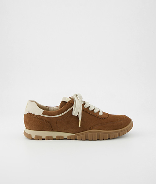 Paul Green 5504-080, Sneaker in Braun für Damen, Größe 40,5