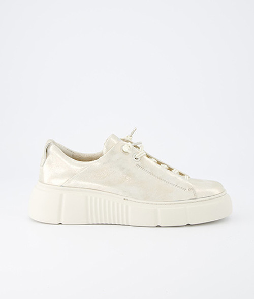 Paul Green 5418-067, Sneaker in Gold für Damen, Größe 38