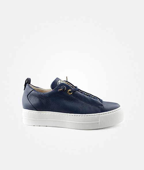 Paul Green 5017-018, Sneaker in Blau für Damen, Größe 41