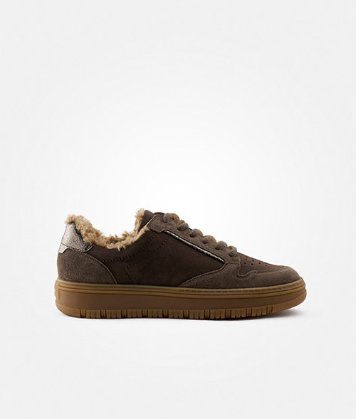 Paul Green 5369-010, Warmfutter, Schnürschuhe in Braun für Damen, Größe 38