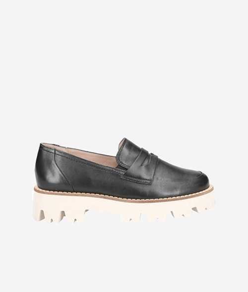 Paul Green 2991-013, Slipper & Mokassin in Schwarz für Damen, Größe 40,5
