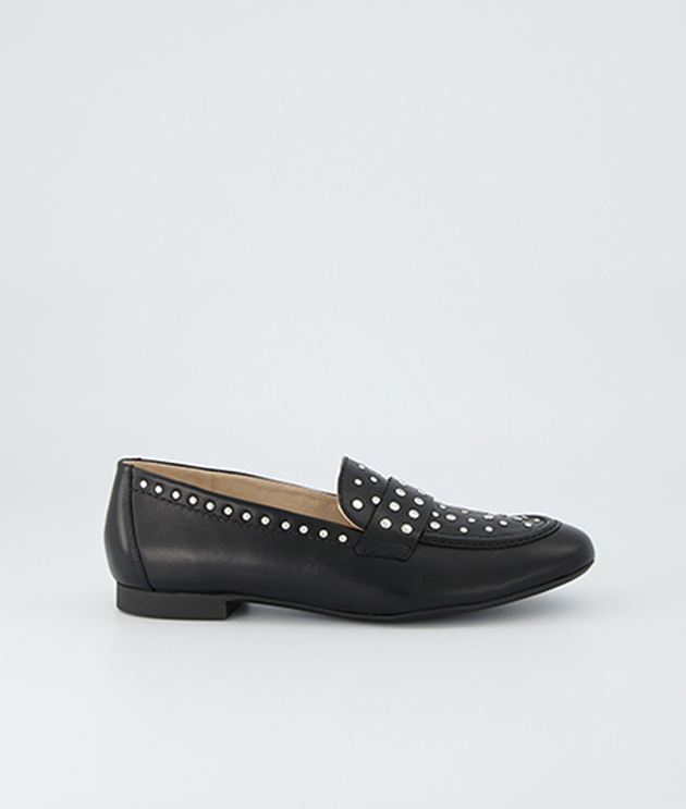 Paul Green 1137-037 Slipper & Mokassin in schwarz