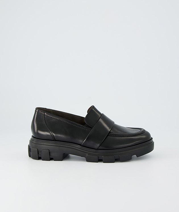 Paul Green 1173-008 Slipper & Mokassin in schwarz