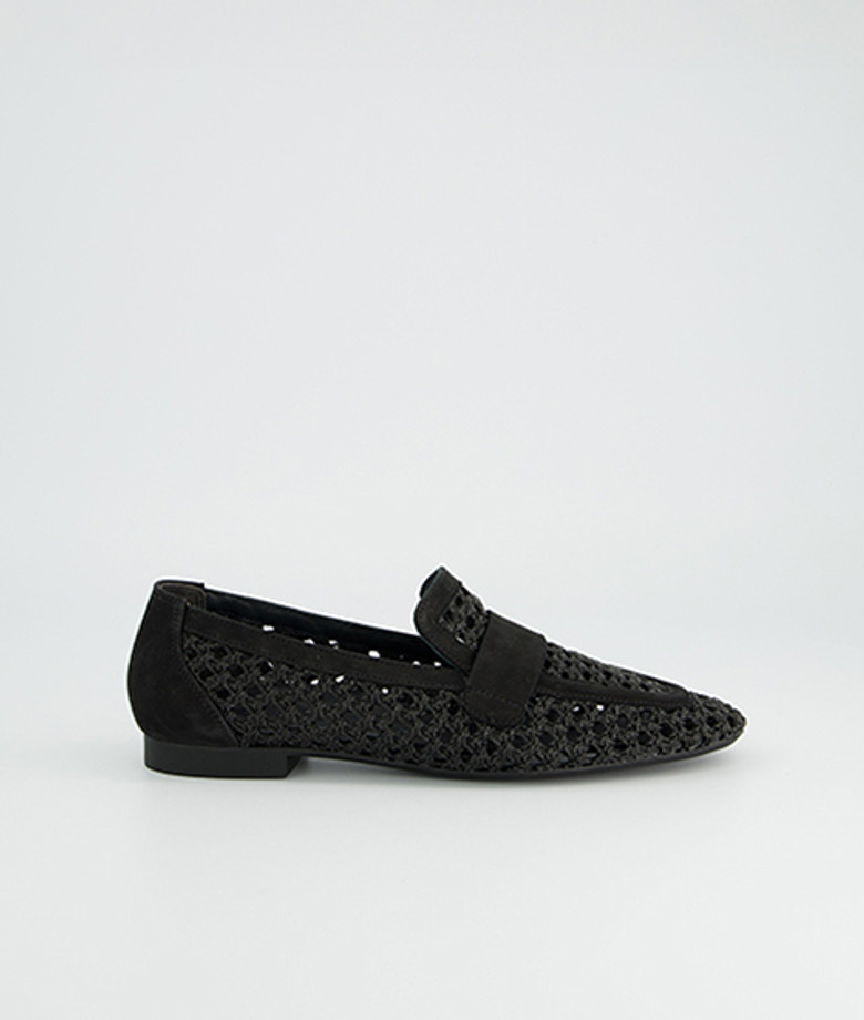 Paul Green 1209-009 Slipper & Mokassin in schwarz
