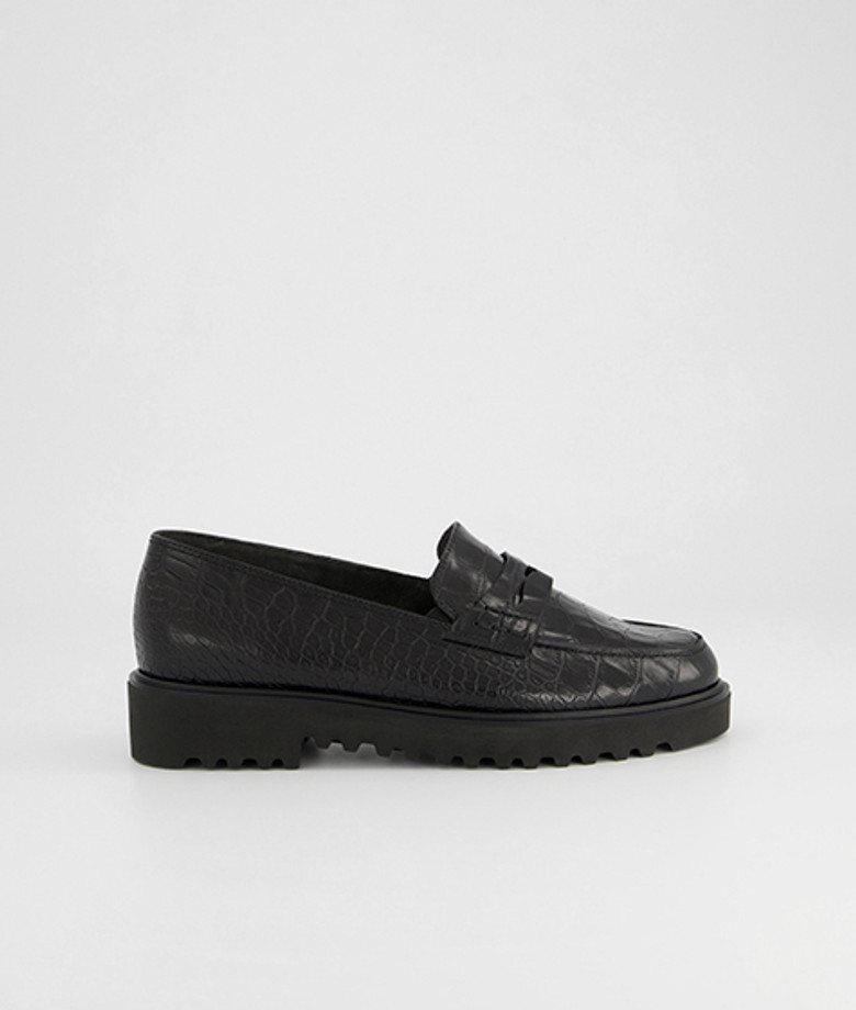 Paul Green 2694-131 Slipper & Mokassin in schwarz