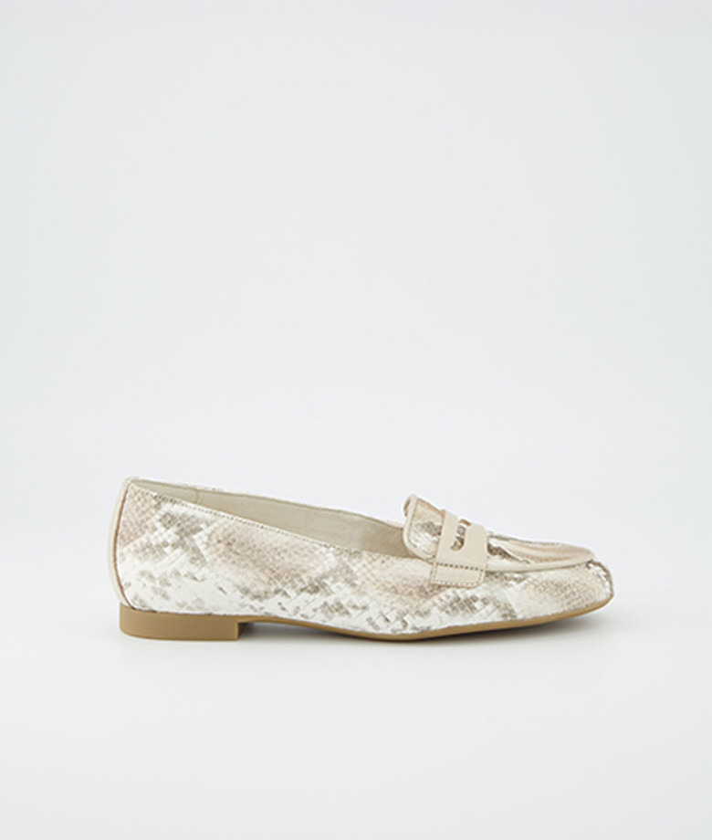 Paul Green 1207-009 Slipper & Mokassin in weiß