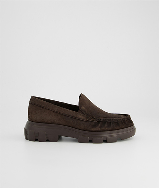 Paul Green 1258-002 Slipper & Mokassin in braun