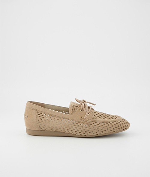 Paul Green 1218-029, Slipper & Mokassin in Beige für Damen, Größe 41