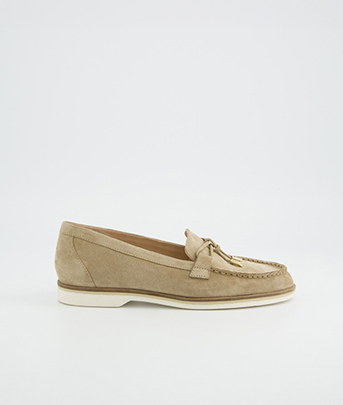 Paul Green 1202-049, Slipper & Mokassin in Beige für Damen, Größe 38
