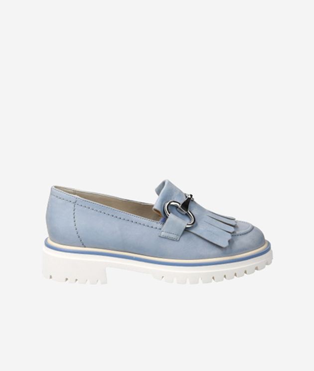 Paul Green 2734-023 Slipper & Mokassin in blau