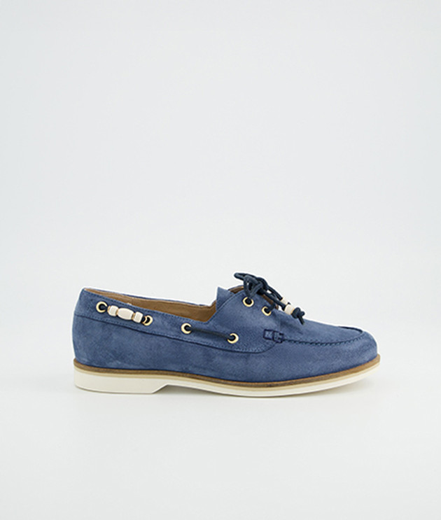 Paul Green 1214-039 Slipper & Mokassin in blau