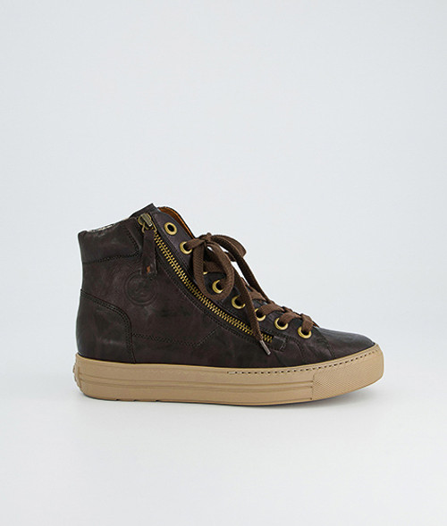 Paul Green 4024-330, Sneaker in Braun für Damen, Größe 38,5