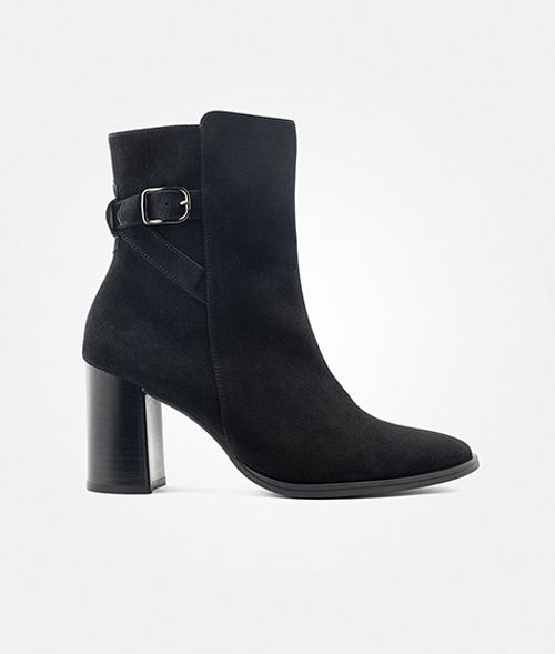 Paul Green 8147-016, Stiefeletten in Schwarz für Damen, Größe 38