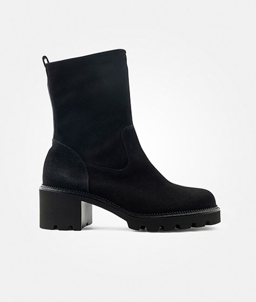 Paul Green 8133-010, Stiefeletten in Schwarz für Damen, Größe 40,5